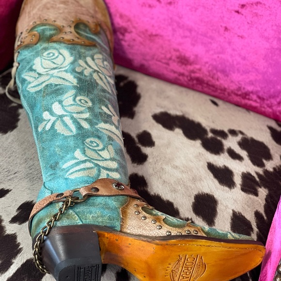 Corral womens knee high boots - Picture 4 of 6